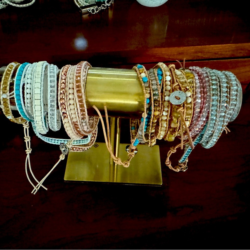 Collection of Victoria Emerson wrap bracelets